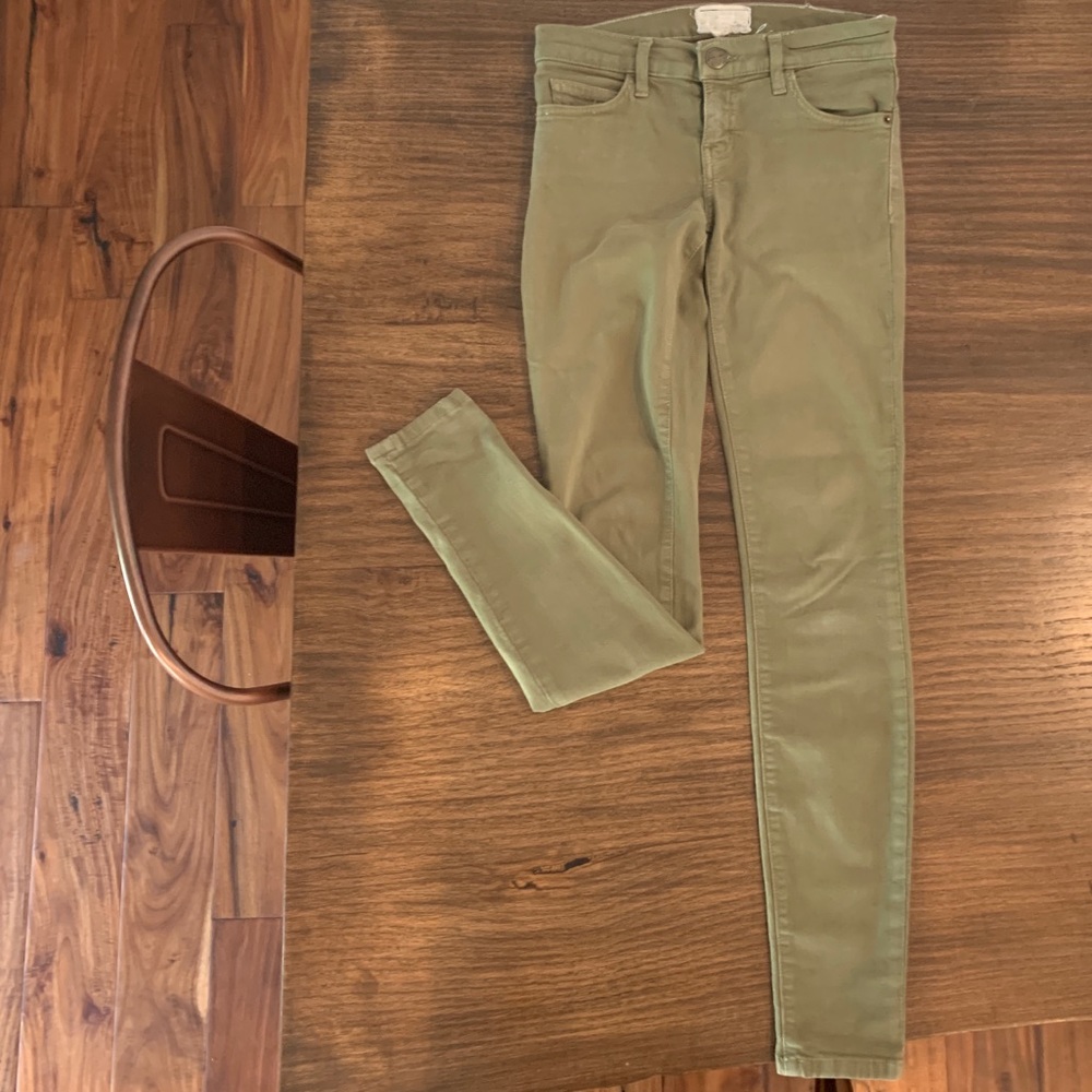 Current Elliot Army Green Jeans size 25